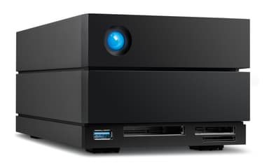 LaCie 2BIG DOCK hårddiskar 32 TB Skrivbord Svart 