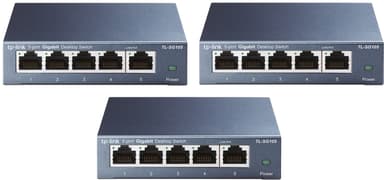TP-Link TL-SG105 5-Port Gigabit Switch 3-Pack 