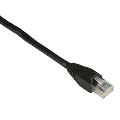 Black Box 7ft Cat6 UTP nätverkskablar Svart 2,1 m U/UTP (UTP) RJ-45 Cat6 2.1m Svart