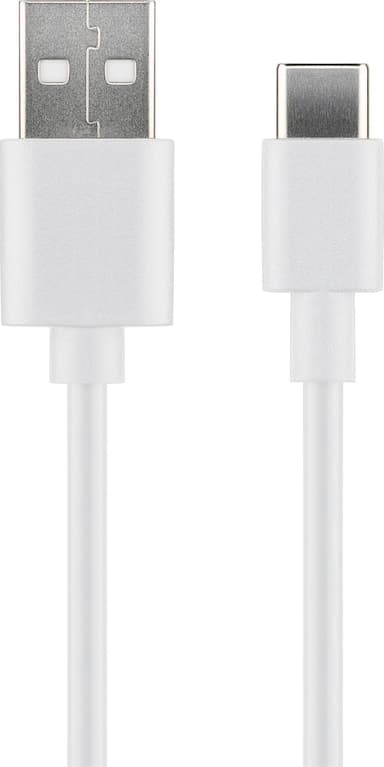 Microconnect USB3.1CCHAR05W USB-kablar USB 2.0 0,5 m USB A USB C Vit 0.5m USB-A USB-C Vit