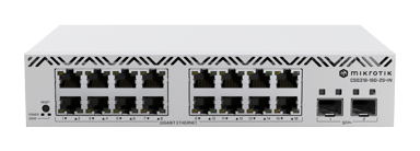 Mikrotik CSS318-16G-2S+IN 16xGbE 2xSFP+ Switch 