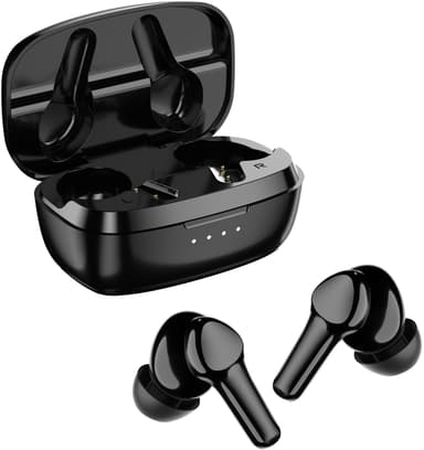 Voxicon In-Ear Pro FA-NC300 - Draadloze hoofdtelefoon met ANC, ENC & Bluetooth 5.1 Zwart