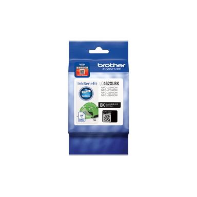 Brother Inkt Zwart LC-462XLBK 3K - MFC-J3940 