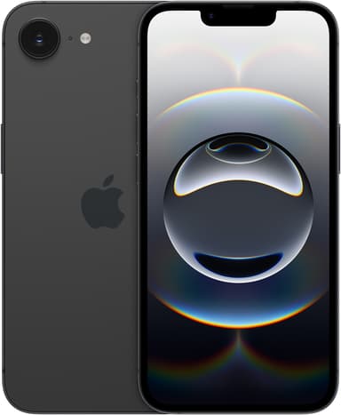 Apple iPhone 16e 256GB Sort