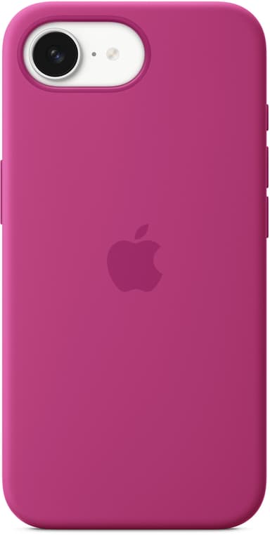 Apple Silicone Case iPhone 16e Fuchisa
