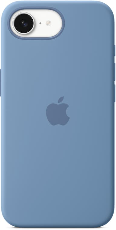 Apple Silikonskal iPhone 16e Blå