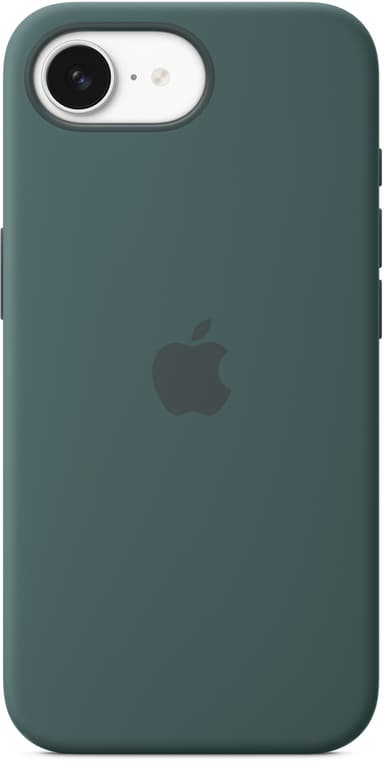 Apple Silikonskal iPhone 16e Grön