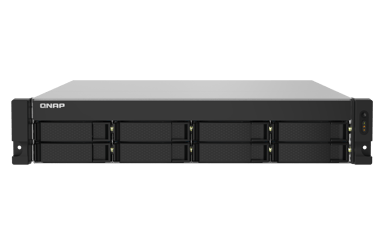 QNAP TS-832PXU NAS Rack (2U) Annapurna Labs AL324 4 GB DDR4 0 TB QNAP Turbo System Aluminium, Sort