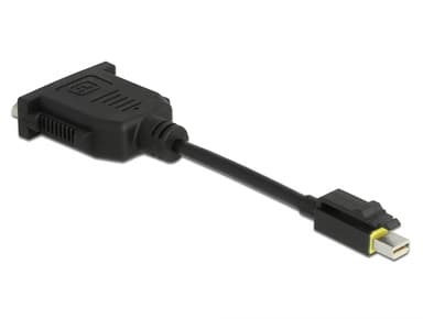Delock 65979 videokabelkobling 0,15 m Mini DisplayPort DVI Sort 0.15m Mini DisplayPort DVI Sort