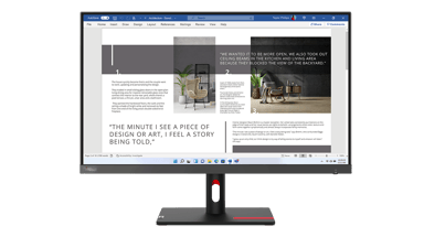 Lenovo Thinkvision S27i-30 27" Fhd Ips 16:9 27" 1920 x 1080pixels IPS 16:9 100Hz