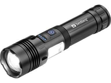 Sandberg Survivor 7i1 Lommelykt med Powerbank 5000mAh 