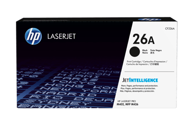 HP Värikasetti Musta 26A 3.1k - LJ M402/M426 