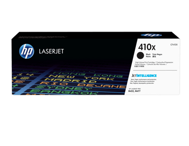 HP Toner Svart 410X 6.5K - Color LaserJet M452/M477 