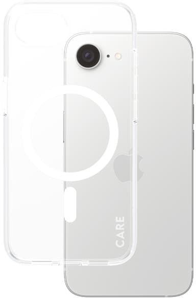 Panzerglass CARE Urban Combat Case MagSafe iPhone 16e Transparant