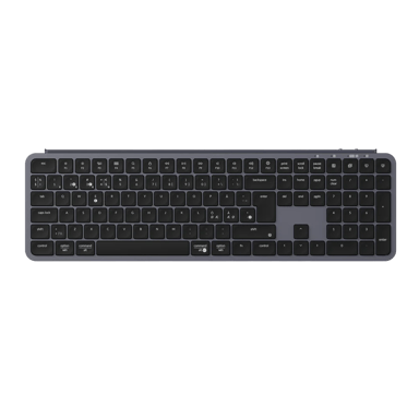 Keychron B6 Pro Ultra-Slim Wireless Tri-Mode Nordisk Tastatur