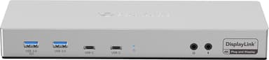 Prokord Workplace Metal Dockingstation USB-C 5K Dual 100W PD USB-A 3.2 Gen 1 (3.1 Gen 1), USB-C