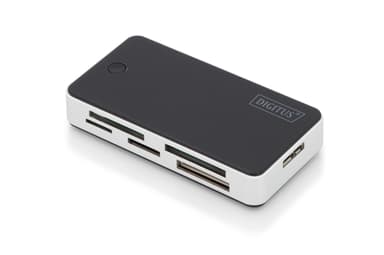 Digitus DA-70330-1 geheugenkaartlezer USB 3.2 Gen 1 (3.1 Gen 1) Zwart, Wit 