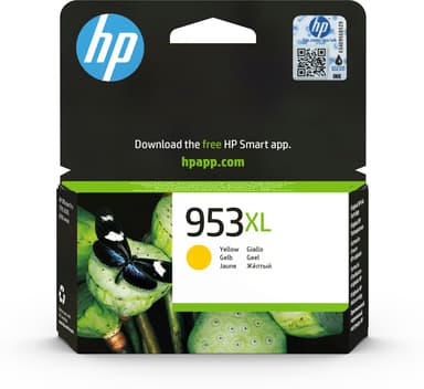 HP Blæk Gul 953XL - OfficeJet Pro 8710/8720/8730/8740 