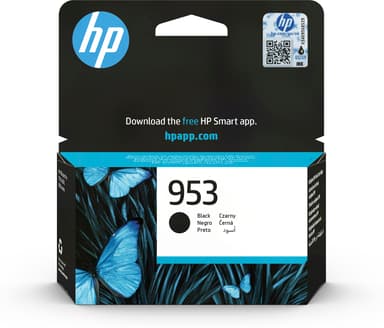HP Bläck Svart 953 1K - OfficeJet Pro 8710/8720/8730/8740 