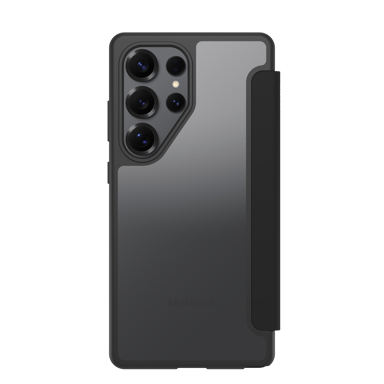 Otterbox React Folio Samsung Galaxy S25 Ultra Läpinäkyvä, Musta