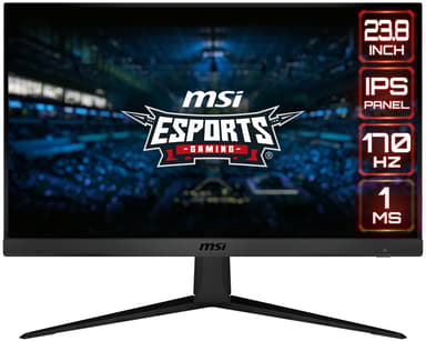 Msi Optix G2412 23.8" 1920 x 1080pixels IPS 16:9 170Hz