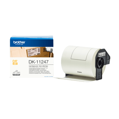 Brother Etiketter Address DK-11247 103x164mm 180st Vita 