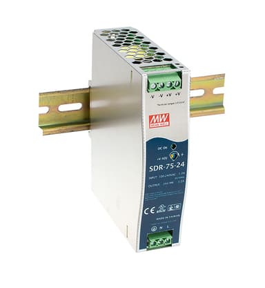Mean Well SDR-75-24 POWER SUPPLY 24V 75W 77W