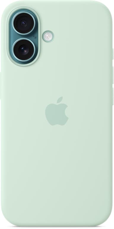 Apple Silicone Case Magsafe iPhone 16 Akvamarin