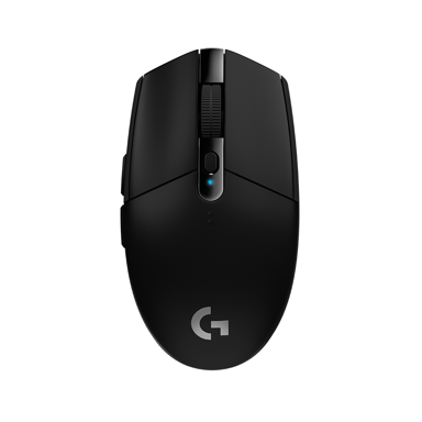 Logitech G305 Gaming RF trådløst Mus Sort