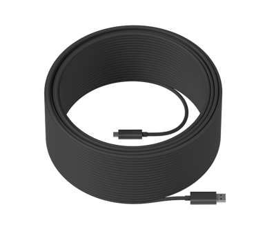 Logitech Strong USB Cable 45M 45m USB-A USB-C Grafitt