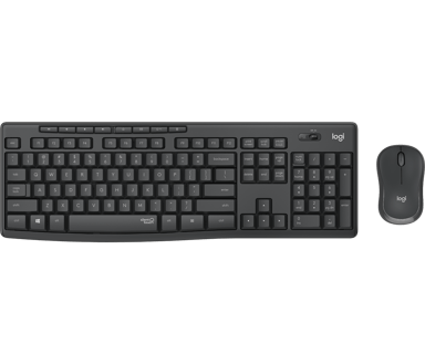 Logitech MK295 Silent Langaton Pohjoismainen