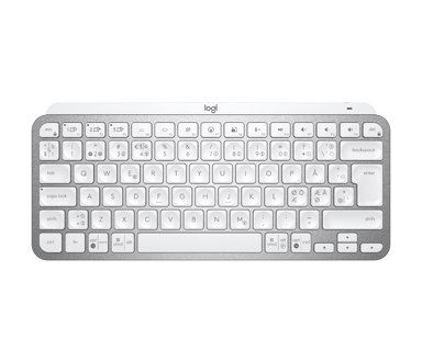 Logitech MX Keys Mini Trådløs Nordique, Nordisk