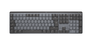 Logitech 920-010755 tastatur Kontor RF trådløs + Bluetooth QWERTY Nordisk Grafitt Trådløs Logitech Clicky Nordisk