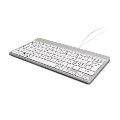 R-Go Tools Compact Break Ergonomic Kabel Nordisk Tangentbord