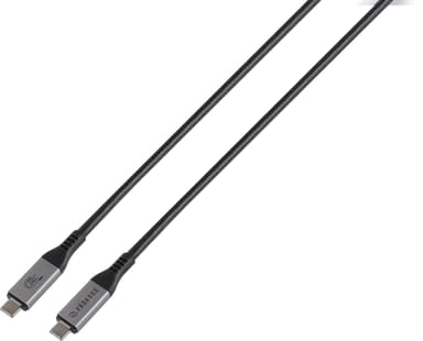 Prokord Cable USB4 40Gbps 240W 1.5m USB-C USB-C Musta