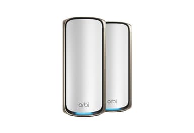 Netgear Orbi RBE972S WiFi 7 Mesh Grå 2-Pack