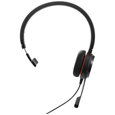 Jabra Evolve 20 SE Mono USB-A, USB-C UC Sort