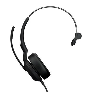Jabra Evolve2 50 Mono USB-A, USB-C UC Musta