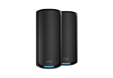 Netgear Orbi RBE972B WiFi 7 Mesh Svart 2-Pack 