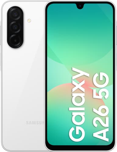 Samsung Galaxy A26 5G 256GB Hvit
