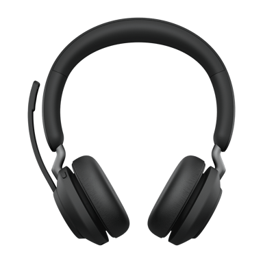 Jabra Evolve2 65 Stereo USB-A UC Noir, Svart