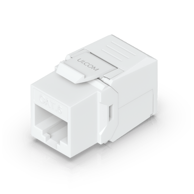 Ubiquiti Keystone CAT6 Jack Toolless 12-Pack 