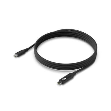 Ubiquiti Durable braided 100W Display 2m USB-C USB-C Musta, Harmaa