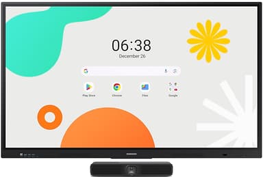 Samsung LH65WAF 65" UHD/4K Interactive Touch Display + MeetUp 2 Conference Camera Svart