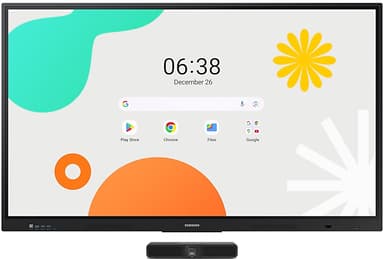 Samsung LH86WAF 86" UHD/4K Interactive Touch Display + MeetUp 2 Conference Camera Sort