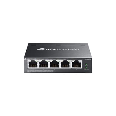 TP-Link Omada ES205G Hallittu L2 5-Portti 4x1 GB PoE 1xGB Musta 