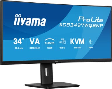 iiyama ProLite XCB3497WQSNP-B1 34" 3440 x 1440pixels VA 21:9 120Hz