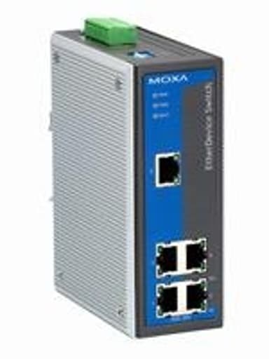 Moxa EDS-305 5-porttinen teollinen hallitsematon Ethernet-kytkin
