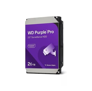 WD Purple Pro 26TB 3.5" 7200r/min SATA 6.0 Gbit/s Harddisk