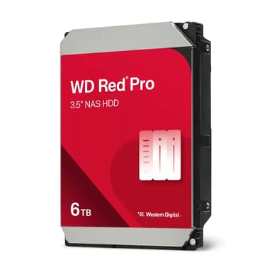 WD Red Pro 6TB 3.5" 7200r/min SATA 6.0 Gbit/s HDD